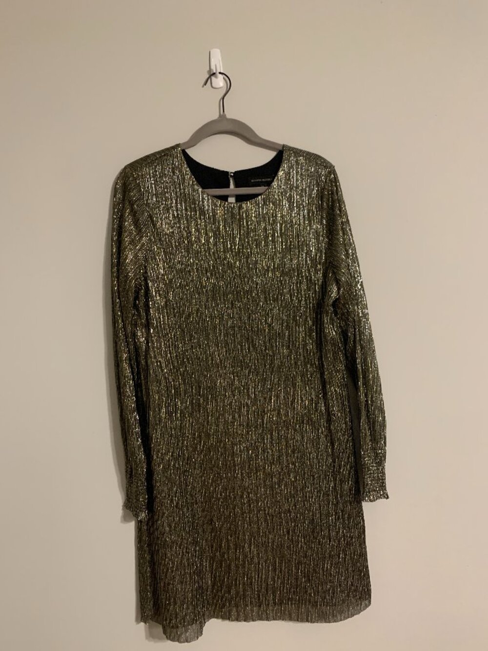 Banana Republic Gold Dress, Size 14